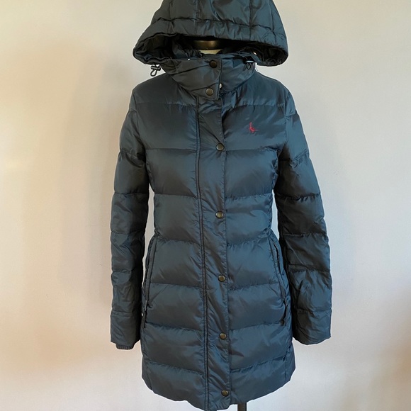Jack Wills Down And Feather Puffer Coat 